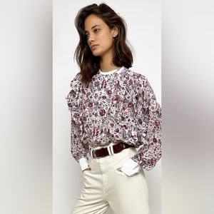 Isabel Marant Floral Blouse Size 38